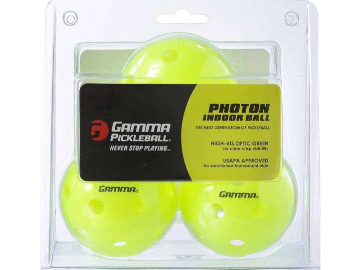 Gamma Pickleball Photon Indoor Ball 92 pickleball europe shop Gamma Pickleball Photon Indoor Ball