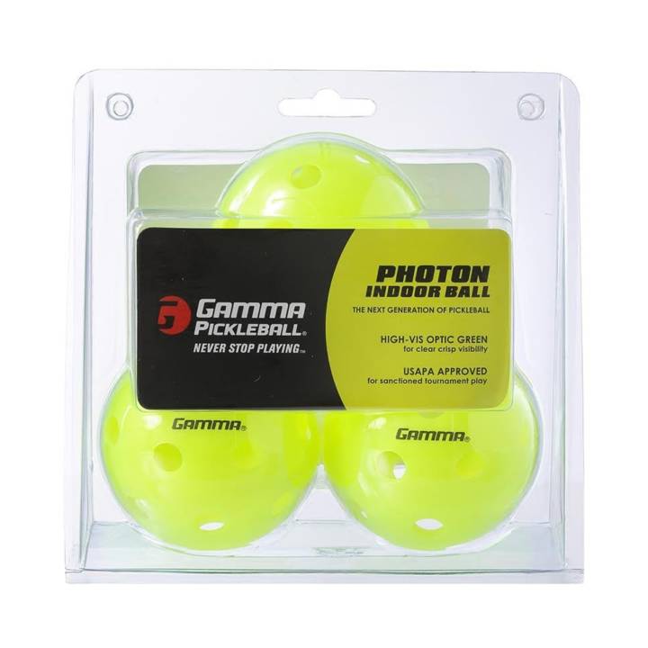 Gamma Pickleball Photon Indoor Ball 6 pickleball europe shop Gamma Pickleball Photon Indoor Ball