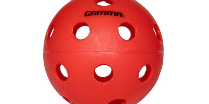 Gamma Pickleball Photon Indoor Ball, rot 15 Gamma Pickleball Photon Indoor Ball, rot