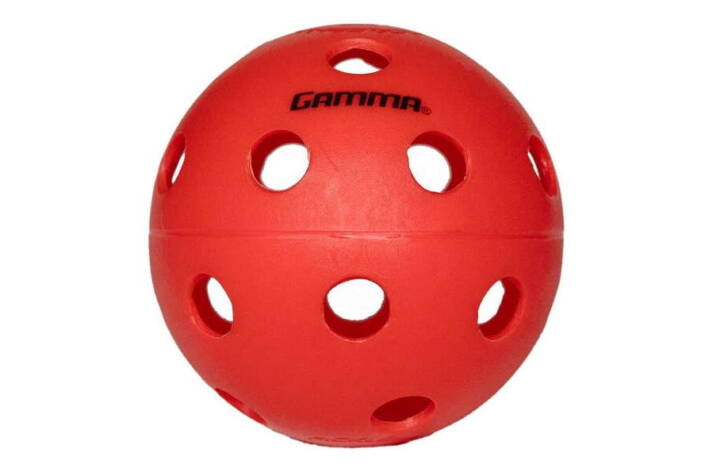 Gamma Pickleball Photon Indoor Ball, rot 49 Gamma Pickleball Photon Indoor Ball, rot